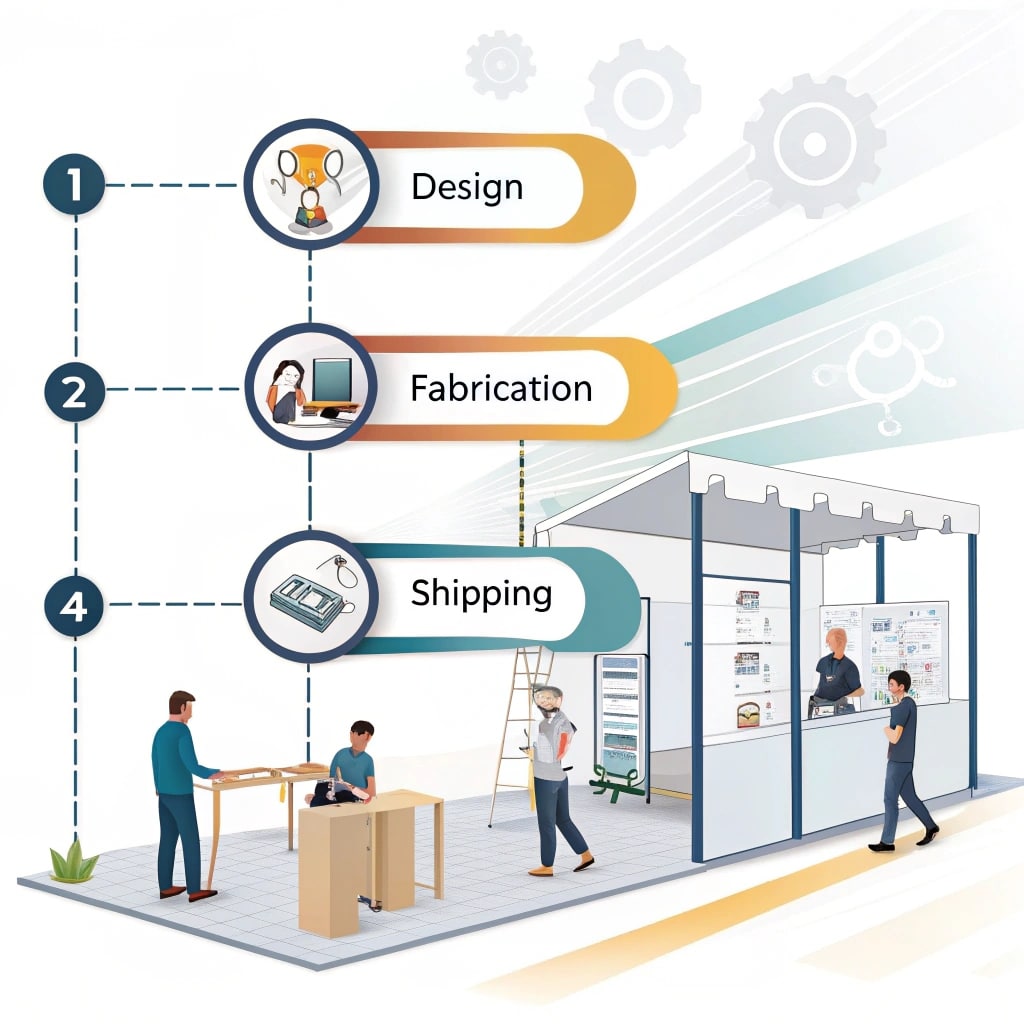 How long does it take to build a booth
