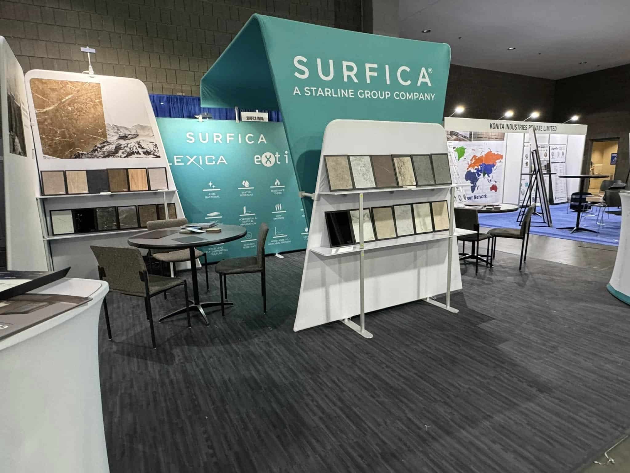 FlowForm Trade Show Booth